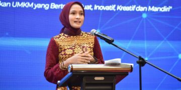 Ketua Dekranasda Ivo Sugianto Sabran Launching Inovasi Layanan Publik “UMKM BERDIKARI”