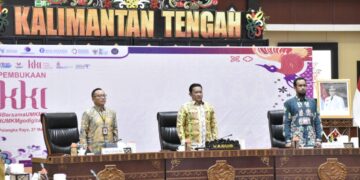 Wakil Gubernur Kalteng Hadiri Pembukaan Karya Kreatif Indonesia 2022