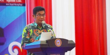 Mewakili Gubernur, Kadis Kominfosantik Kalteng Hadiri HPN Tingkat Prov. Kalteng di Puruk Cahu