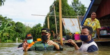 Ratusan Rumah Terendam Banjir di Lamandau