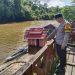 Antisipasi Banjir, Polsek Serhul Selalu Melakukan Pengecekan Debit Air Sungai