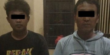 Dua Pria Desa Jangkar Prima Diringkus Satresnarkoba Polres Lamandau