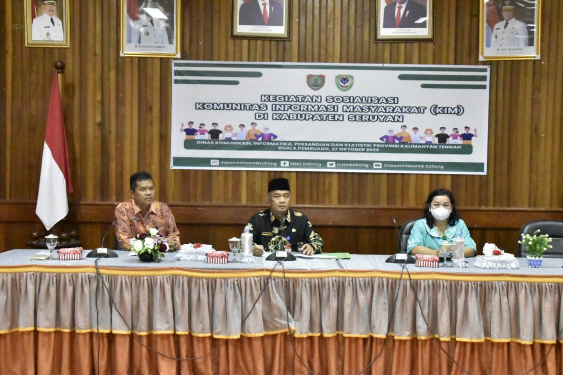 Sosialisasi KIM di Kabupaten Seruyan