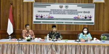 Dinas Kominfosantik Prov. Kalteng Selenggarakan Sosialisasi Komunitas Informasi Masyarakat di Kabupaten Seruyan