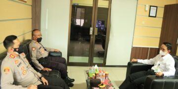 Kapolres Seruyan Koordinasi Bersama Pimpinan BPK Cabang Kuala Pembuang