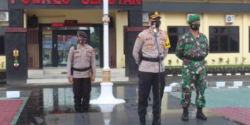 Jelang Putusan MK, Polres Seruyan Gelar Apel Siaga dan Patroli Skala Besar