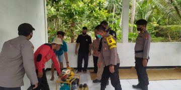Polda Kalteng Laksanakan Supervisi Cek Posko 01 Karhutla di Desa Kartika Bhakti