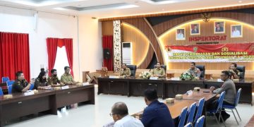 Sahli Yuas Elko Hadiri Rapat Pembahasan dan Sosialisasi DIPA Satgas Saber Pungli