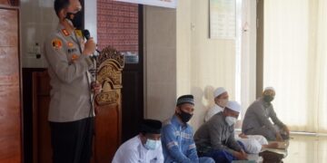 Kapolres Seruyan Pimpin Peringatan Nuzulul Qur’an di Masjid Baabussalam
