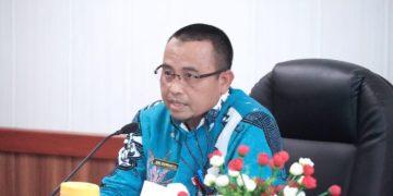 Asisten Adum Pimpin Rapat Tindaklanjut Penyampaian Informasi Kerawanan Kebakaran dari BRGM Indonesia