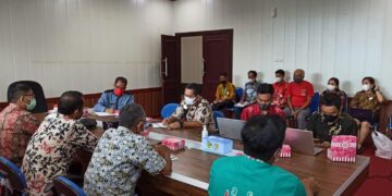 Percepat Payung Hukum Shrimp Estate Kalteng, Kadislutkan Pimpin Rapat Penyusunan Draft Pergub