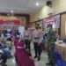Kapolres Seruyan Tinjau Vaksinasi Massal Dalam Rangka HUT ke-75 Bhayangkara