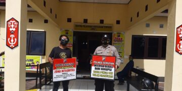 Polsek Seruyan Hilir Sosialisasi Zona Integritas ke Masyarakat