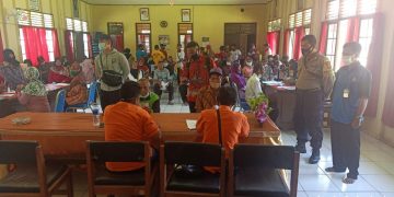 Polsek Sebangau Kuala Amankan Kegiatan Penyaluran BST Tahap Empat dan Lima