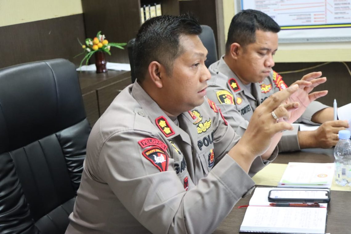 Polres Seruyan dalam rangka meningkatkan kinerja kinerja Polres Seruyan jajaran Polda Kalteng, rapat dilaksanakan di Aula Data Polres Seruyan, Rabu (28/09/2022). Foto : Ist