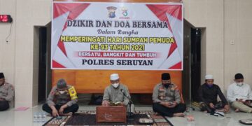 Doa Bersama Memperingati Hari Sumpah Pemuda di Masjid Baabussalam