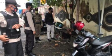 Gabungan Personil Polres Seruyan Laksanakan Giat Ops Yustisi