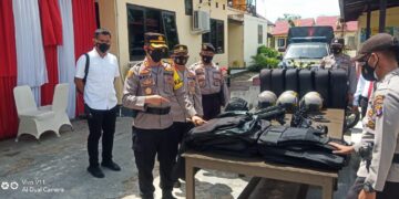 Kapolres Seruyan Cek Sarana dan Prasarana Polsek Seruyan Hilir