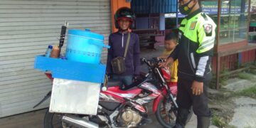 Sat Lantas Polres Seruyan Himbau Masyarakat Selalu Laksanakan Prokes dan 3M