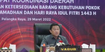 Wagub Edy Pratowo Pimpin Rakor Stabilisasi Harga Menjelang Puasa dan Lebaran