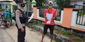Cegah Karhutla, Polsek Hanau Sosialisasikan Larangan dan Sanksi Karhutla