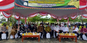 Murung Raya Terima 18 Sapi Kurban Bantuan Pemprov Kalteng