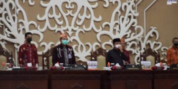 Wakili Gubernur, Sekda Hadiri Rapat Paripurna Kelima DPRD Provinsi Kalteng