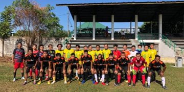 Siwo PWI Kalteng Vs Dosen UPR Berakhir Imbang 3-3