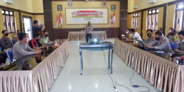 Polres Seruyan Dapat Kunjungan Supervisi Pelayanan SPKT Polda Kalteng