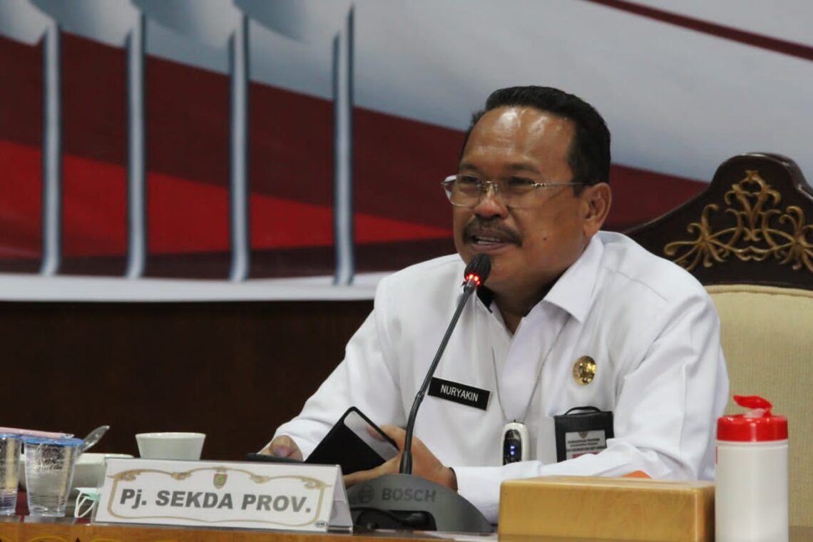 PlT Sekda Provinsi Kalteng Drs H Nuryakin