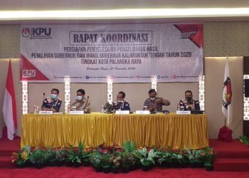 KPU Kota Rakor Evaluasi Pelaksanaan Pilkada