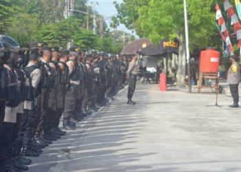 Ditsamapta Polda Kalteng Gelar Operasi Mantap Praja 2020