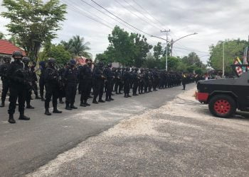 Brimob Kalteng “Kawal” Deklarasi Ben-Ujang