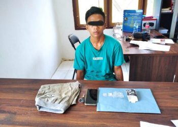 Tergiur Nikmat Dunia, Pemuda Putus Sekolah ini Ditangkap Simpan Sabu