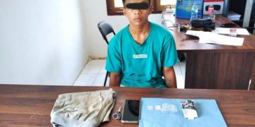 Tergiur Nikmat Dunia, Pemuda Putus Sekolah ini Ditangkap Simpan Sabu
