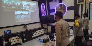 Polda Kalteng Saksikan Penyerahan Pataka Sastrajendra Satyawadi Kautaman Puslitbang Polri
