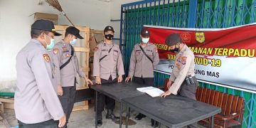 Polres Gumas Tempatkan Personel Amankan Vaksin Sinovac Covid-19 Di Dinas Kesehatan