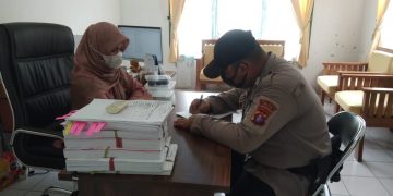 Sat Binmas Polres Seruyan Silaturahmi Kamtibnas di Dinas Kesehatan