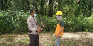 Tingkatkan Kesadaran Terkait Karhutla, Polsek Danau Sembuluh Berikan Sosialisasi