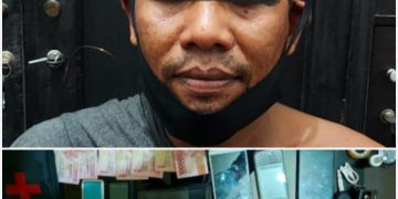 Gugup Saat Dicek Suhu Tubuh, Ternyata Warga Banjarmasin Timur Ini Kantongi 12,71 Gram Sabu