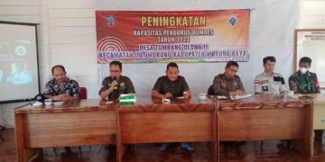 Korprov-P3MD Hadiri Peningkatan Kapasitas Pengurus BUMDES  Tumbang Olong II