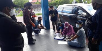 Puluhan Wartawan Jalani Rapid Tes