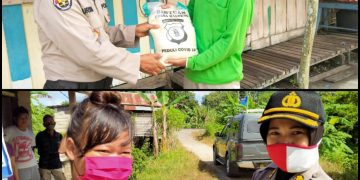 Jelang Hari Lahir Pancasila, Humas Polda Kalteng Gelar Giat Peduli Warga 