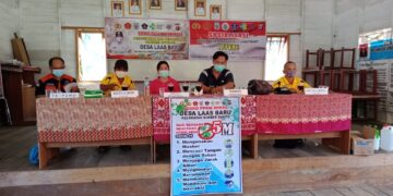 Pemdes Laas Baru Sosialisasi PPKM Berskala Mikro 