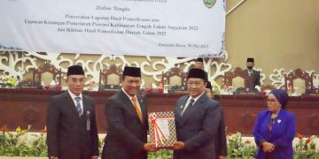 Pemprov Kalteng Raih Predikat Opini WTP dari BPK RI Perwakilan Prov. Kalteng
