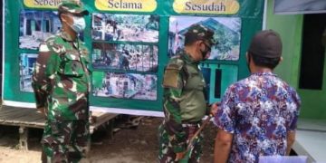 Jenderal TNI Andika Perkasa Bantu Bedah Rumah TLH di Desa Pulau Telo Baru