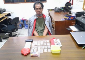 Warga Baamang Hulu Ditangkap Beserta 24 Paket Sabu