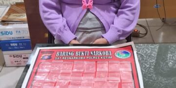 IRT di Ujung Pandaran Diamankan Beserta 50 Paket Sabu