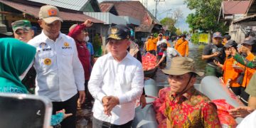 Gubernur Sugianto Sabran Apresiasi Pemkab Sukamara dalam Pemetaan Bantuan Tangani Banjir