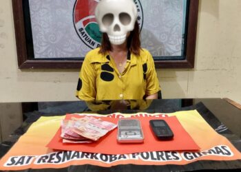 Gelar Operasi Antik, Satresnarkoba Polres Gumas Bekuk 2 Pengedar